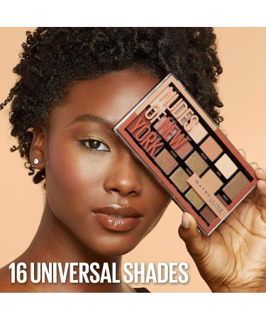 Maybelline New York Nudes Eyeshadow Palette - Custom Designed for Diverse Skin Tones, 0.634 Oz - THE NUDES OF NEW YORK - Buy Online on GoSupps.com