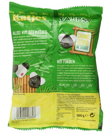 Buy Katjes Tappsy - Pack of 4 (4x 500g) | Delicious Vegan Licorice | International Shipping Available - Buy Online on GoSupps.com