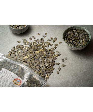 Organic Pumpkin Seeds 1kg Untreated GMO-Free and Gluten-Free 24% Protein Vegan Raw-Food from Austria - Buy Online on GoSupps.com