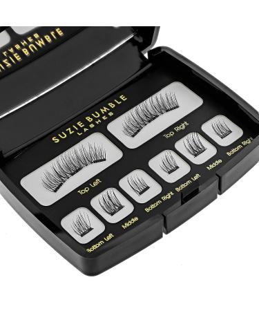 Suzie Bumble Natural Magnetic Eyelashes - No Eyeliner Needed - Magnetic Eye Lashes for a Natural Look - Includes Storage Box - Pesta as Magn ticas - Buy Online on GoSupps.com