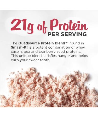 Primal Labs Smash-It Nutrient Infused Low Carb Protein Powder to Help Trim Down Keto Meal Replacement Shake Powder Gluten-Free Whey Protein Powder Delicious Strawberry Flavor 761 Grams Strawberry 1.72 Pound (Pack of 1) - Buy Online on GoSupps.com
