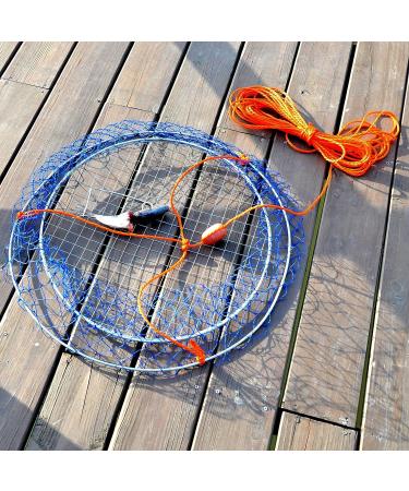 Palmyth Two Ring Crab Net Kit Wire Grid Bottom, Harness, and Bait Clip - 24x20x12 - Buy Online on GoSupps.com