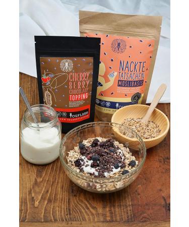  YouFlake YouFlake Muesli Base (organic) Naked Oats | Muesli for pressing flakes | Naked oats sunflower seeds and flax seeds | 500 g - Buy Online on GoSupps.com