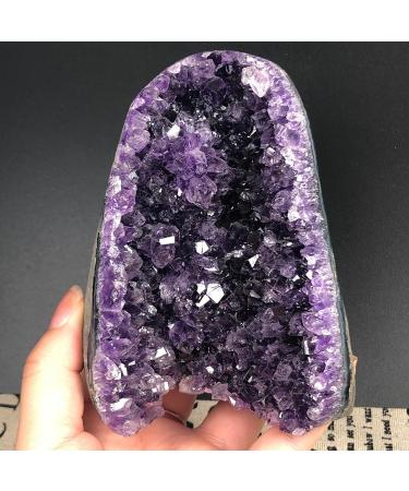 Amethyst Crystals Natural Uruguay Dream Amethyst Quartz Crystal Cluster Specimen JIZTGEDM 250-300g Randomly Send - Buy Online on GoSupps.com