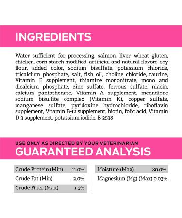 Purina Pro Plan Veterinary Diets UR Salmon Recipe Wet Cat Food - 5.5 oz Cans (Pack of 24) - Buy Online on GoSupps.com