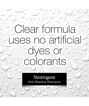 Neutrogena Anti-Residue Clarifying Shampoo - Gentle Hair Build-Up Remover, 12 fl. oz - Buy Online on GoSupps.com