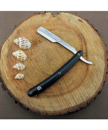 Premium Men's Razors - Professional Barber Razor Set with Mustache & Beard Trimmer - Travel Leather Bag Included - Buy Online on GoSupps.com