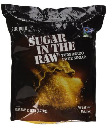 Sugar in the Raw Turbinado Sugar, 5-pound (5 LBS) 5 Pound (Pack of 1)