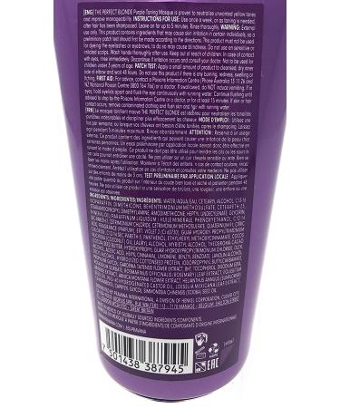 Pravana Perfect Blonde Purple Toning Masque 5 Oz | Anti-Yellowing Treatment - Buy Online on GoSupps.com