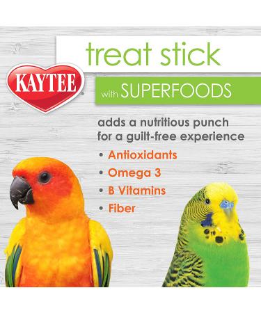 Kaytee Flax Avian Treat Stick with Superfood 5.5 Ounce - Nutritious Bird Snack - Buy Online on GoSupps.com