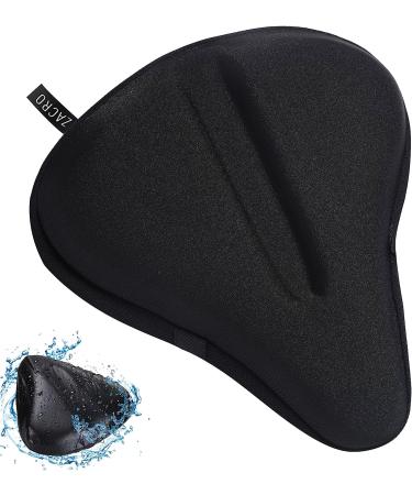 Zacro Gel Padded Bike Seat Cushion for Men & Women - Comfortable Saddle Cover for Peloton & Cruiser Bikes - Buy Online on GoSupps.com