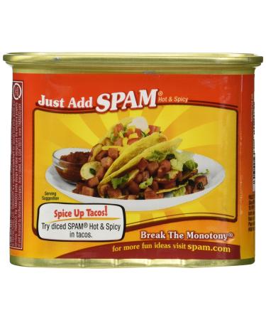 Hot & Spicy SPAM 12 oz (3 pack) - Delicious and Savory Meat Product - Buy Online on GoSupps.com
