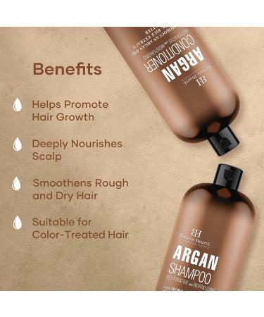 BOTANIC HEARTH Vegan Collagen Biotin Shampoo and Conditioner Set - With Keratin Restorative & Moisturizing Hair Loss and Thinning Hair Fights Hair Loss - Sulfate Free for Men and Women 16 fl oz each - Buy Online on GoSupps.com