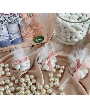 White Jordan Almonds Candy Bulk - 5LB by Sconza - Wedding Favors - Sweet Candy Coated Almonds - Buy Online on GoSupps.com