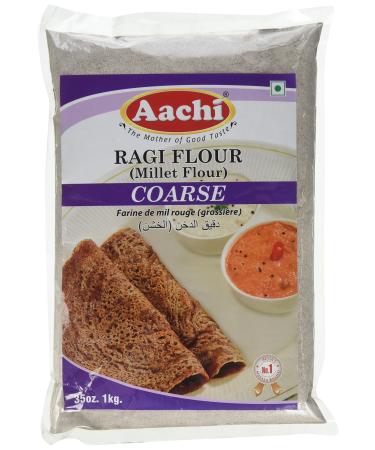 Aachi, Ragi Flour (Millet Flour) (Coarse), 2 Pound(LB)