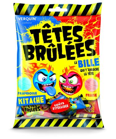 Kitache Strawberry & Raspberry Balls Brulee Heads, 135g