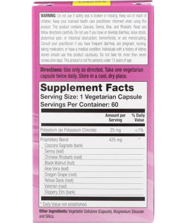 Natural Balance Colon Clenz 60 Veg Capsules - Gentle Detox and Digestive Support - Buy Online on GoSupps.com