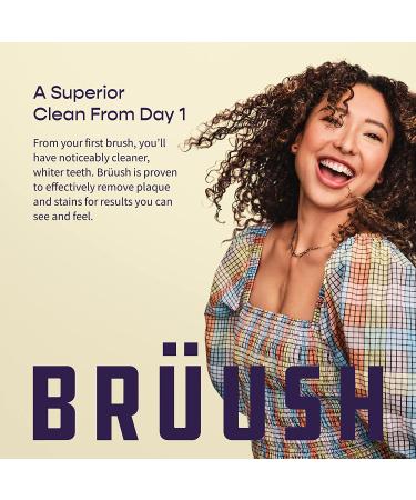 BRUUSH Electric Toothbrush Premium Set with 3 Replacement Heads - Cobalt Blue - Buy Online on GoSupps.com