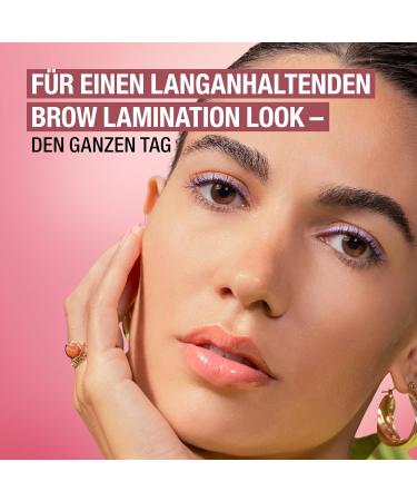 Manhattan Wonder'Freeze Brow Lamination Gel 002 Blonde Waterproof and smudge-proof brow gel that shapes and sets - Buy Online on GoSupps.com