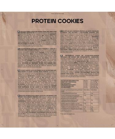 Bulk Protein Cookie - Chocolate Orange Flavor 12 Pieces - Perfect for International Shipping - High Protein Snack - Buy Online on GoSupps.com