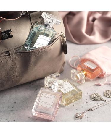 Valentines Gifts for Women Perfume for Women Women's Perfume Gift Set - 4pc Sampler With Vanilla Musk Amber Noir Blue Lagoon & Mary Rose Fragrances - Large Bottle of Floral Parfum Made in France White Set - Buy Online on GoSupps.com