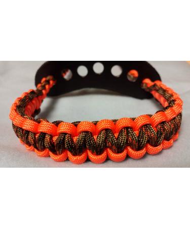 Muddy River Gear Archery Bow Wrist Sling Orange and Treestand Camo