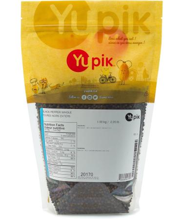 Yupik Black Pepper Whole 1Kg 1 kg (Pack of 1) - Buy Online on GoSupps.com