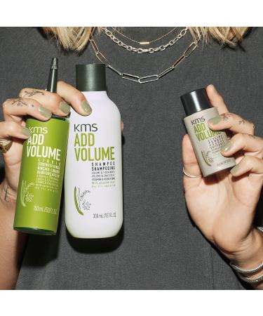  KMS KMS Addolume Shampoo for fine to medium hair lacking volume or appearing thin more volume stronger hair vegan formula with upcycled rice silicone-free 750 ml - Buy Online on GoSupps.com