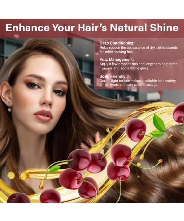 Plant Guru Cherry Kernel Oil 8 fl. oz. Cold Pressed 100% Pure & Natural Carrier Skin Face Body & Hair Growth Moisturizer. Great for DIY Creams Lotions and Lip Balms. - Buy Online on GoSupps.com