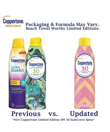 Coppertone ULTRA GUARD SPF 30 Continuous Spray Sunscreen (5.5 oz) - Pack of 1 - Buy Online on GoSupps.com
