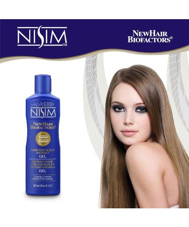 NISIM NewHair BioFactors Hair & Scalp Gel with AnaGain - 8oz for Normal to Dry Hair | Maximize Natural Growth International Shipping Available - Buy Online on GoSupps.com