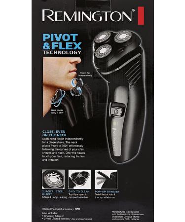 Remington R3-4110A Men's Electric Rotary Shaver - Black - Buy Online on GoSupps.com