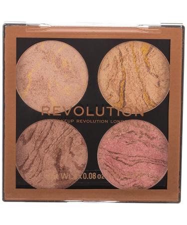Makeup Revolution Cheek Kit Fresh Perspective - 4 Shades 8.8g | International Shipping Available - Buy Online on GoSupps.com