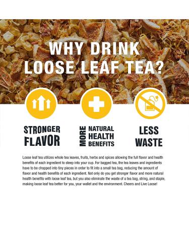 Tiesta Tea Fireberry - Premium Caffeine-Free Loose Leaf Tea, 16 oz - Buy Online on GoSupps.com