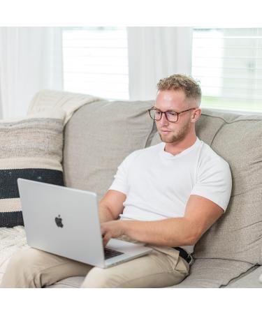 Switzerland Blue Light Blocking Glasses - Rectangular Tortoiseshell Frame for Men and Women - Buy Online on GoSupps.com