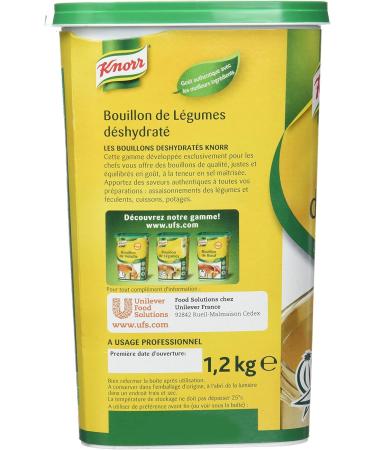 Knorr Dehydrated Vegetable Broth Use up to 60l - Buy Online on GoSupps.com