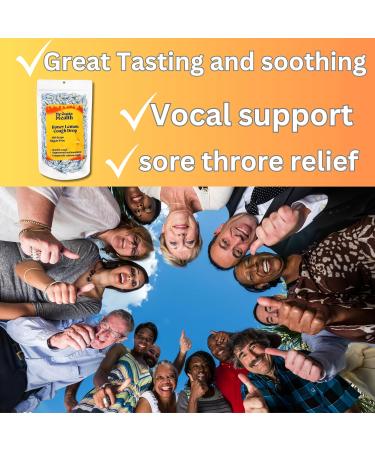 ME GUSTA HEALTH Honey Lemon Sugar Free Cough Drops with Menthol to Help Support The Immune System | Soothing for Dry | Sore Throat Drops | Temporary Relief from Cough 100 Count Compare to Halls - Buy Online on GoSupps.com