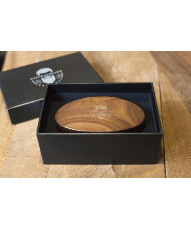 NaturalBeard Original Barbershop Bartbrush | Walnut Wood & Wild Boar Hair for Beard Care | Perfect for Oil Balm & Wax - Buy Online on GoSupps.com