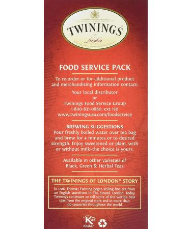 Buy Twinings Decaffeinated English Breakfast Black Tea - 25 Bags (1.76 oz) | 100% Pure Quality - Buy Online on GoSupps.com