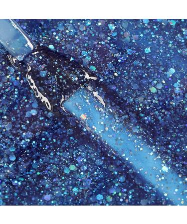 Bluesky Gel Nail Polish Set Teal Confetti Dazzling Blz49 Teal Blue Green Blz10 Midnight Blue Blz13 3 x 5 ml Glitter (Requires Curing Under UV or LED Lamp) Teal Confetti 5.00 ml (Pack of 3) - Buy Online on GoSupps.com