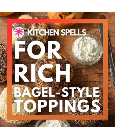 Bagel Goddess Sprinkles - Versatile Bagel Seasoning Blend - Crunchy Topping for Bagels, Salads, and Veggies - 160g - Buy Online on GoSupps.com
