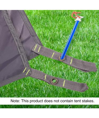 CAMPMOON Waterproof Camping Tarp 7x7 Feet - Oxford 4-in-1 Tent Footprint for Backpacking and Outdoor Activities - Buy Online on GoSupps.com