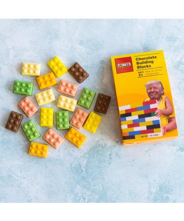 Donald Trump Chocolate Building Blocks Set of 2 - Buy Online on GoSupps.com