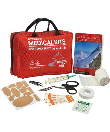Adventure Medical Kits Sportsman Series 200 Outdoor First Aid Kit - 82 Pieces - Buy Online on GoSupps.com