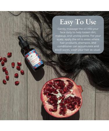 Baja Basics Pomegranate Seed Oil - Pure Cold Pressed Unrefined - Organic Body Oil - Antioxidant Serum for Face Hair Skin and Nails - Natural Moisturizer & Scar Treatment - 1 oz - Buy Online on GoSupps.com