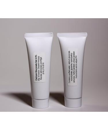 Calcium Gluconate Gel 2.5% HF Acid Neutralizing 30g Tube - Buy Online on GoSupps.com