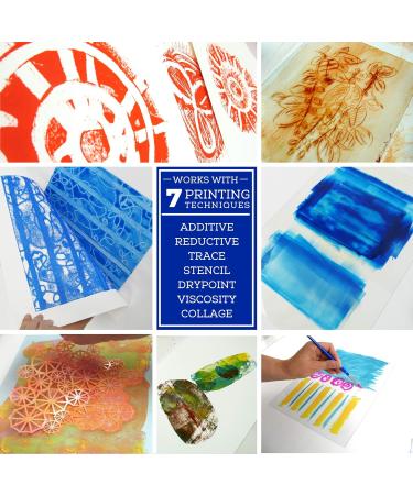 Grafix Impress 8 x 10 Pack of 3 Transparent Lightweight Non-Porous .030 Polyester Monoprinting Surface Economical Alternative to Metal or Glass Plates 8 x 10 Clear 8 x 10 3-Pack - Buy Online on GoSupps.com