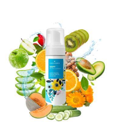 SOFT MOUSSE. Facial cleanser for I Dry or Normal skin I Pore, blackhead and makeup remover. Natural facial scrub and facial peel. Treats acne