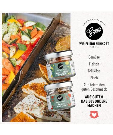 Gepps Delicatessen Spice Trip Mini Gift Set - Global Spice Mixtures for Grilling & Cooking Perfect for Dips & BBQ - Buy Online on GoSupps.com