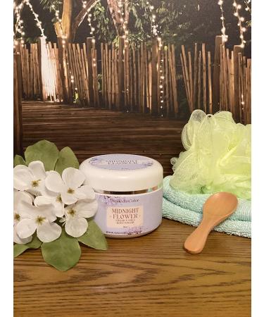 NailedInColor Midnight Flower Scented Women's Sugar N Shea Body Scrub - Buy Online on GoSupps.com
